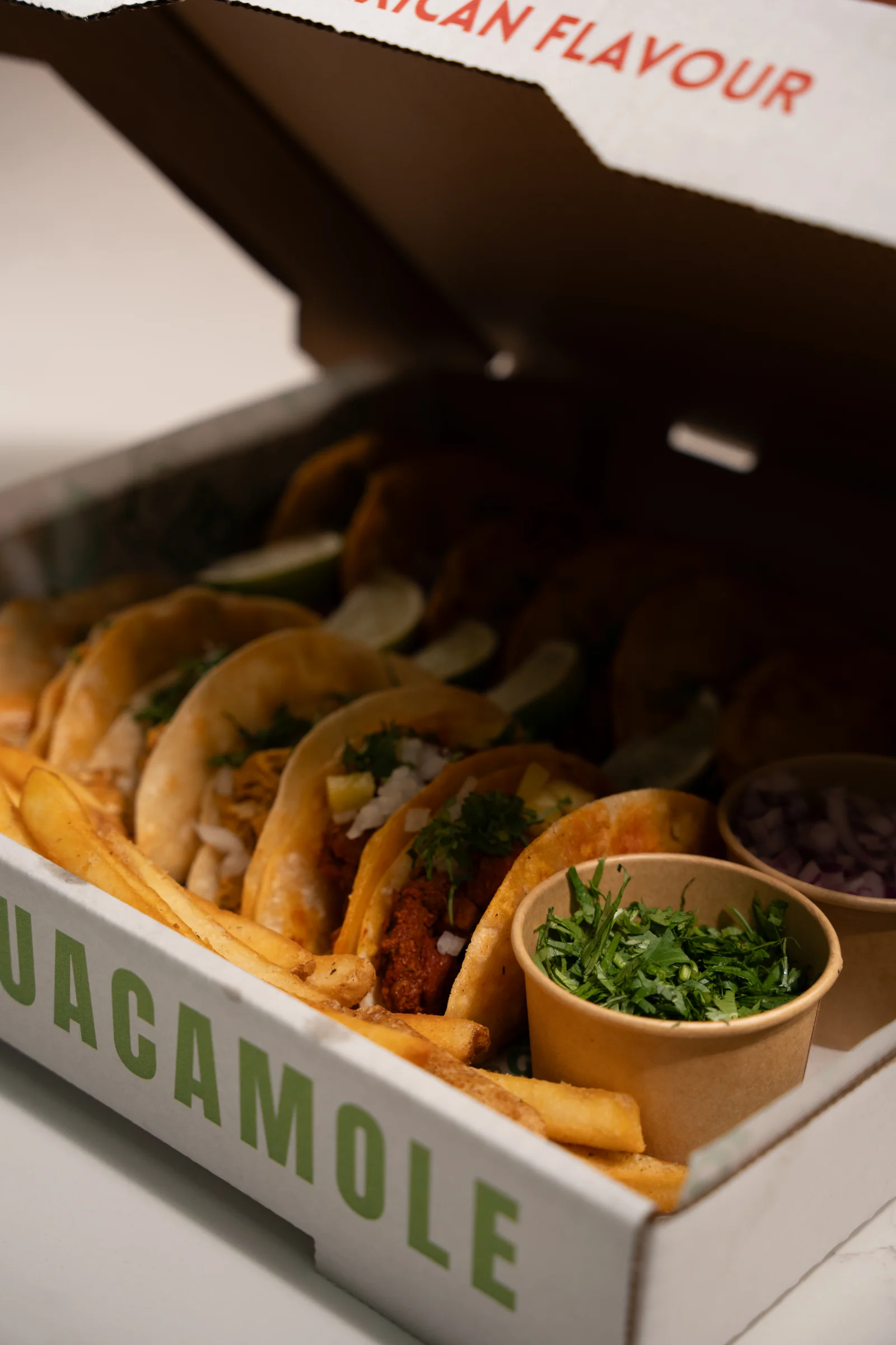 Food at Holy Guacamole